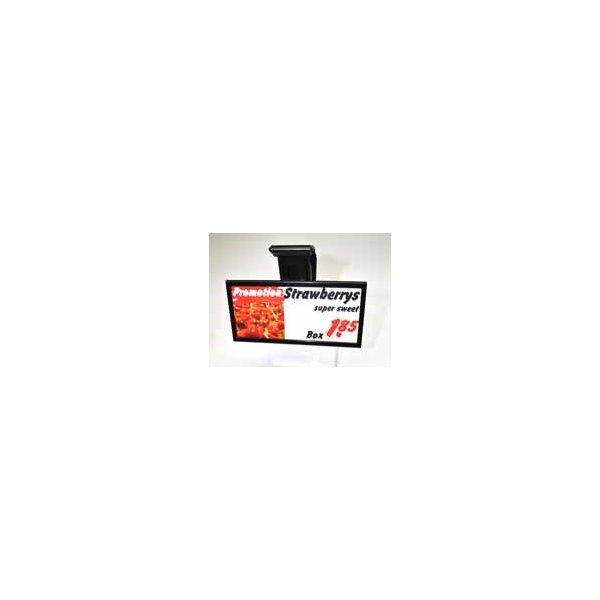 Preisschild 150x70mm schwarz , 1/3 DIN A5