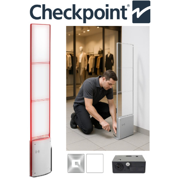 Warensicherung CHECKPOINT RF / 2 Antennen Typ G35 / Durchgansbreite max. 2 Meter / inkl. Anfahrt und Installation Österreich