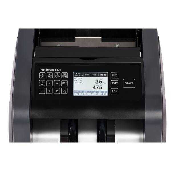 rapidcount S 575 Banknotenzählmaschine – Bild 3
