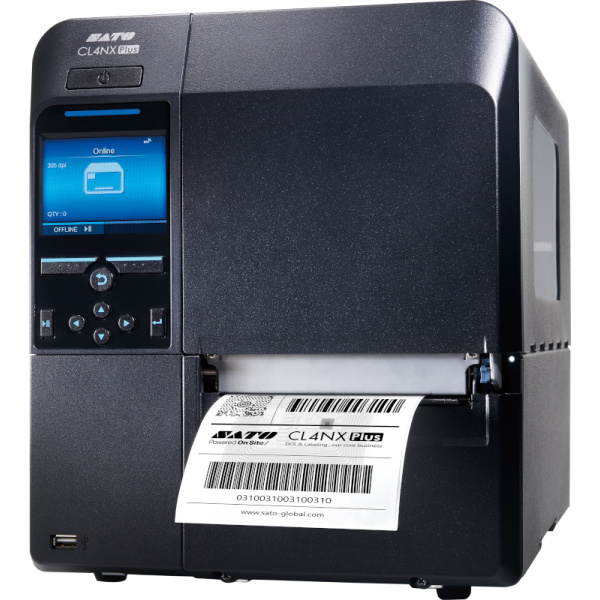SATO CL4NX Plus 203 dpi mit Etiketten-Spendefunktion