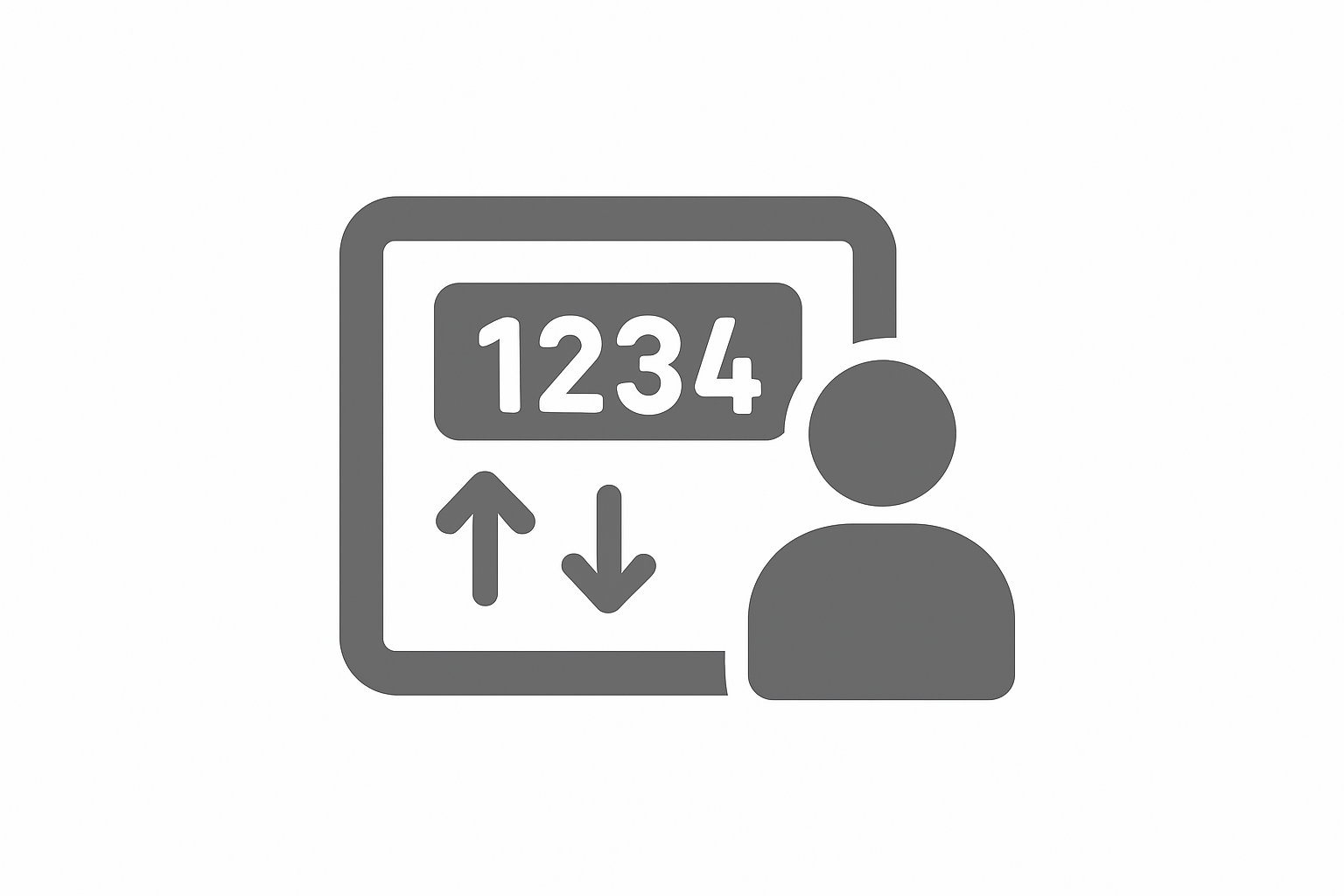 Personenzähler - Ticketsystem