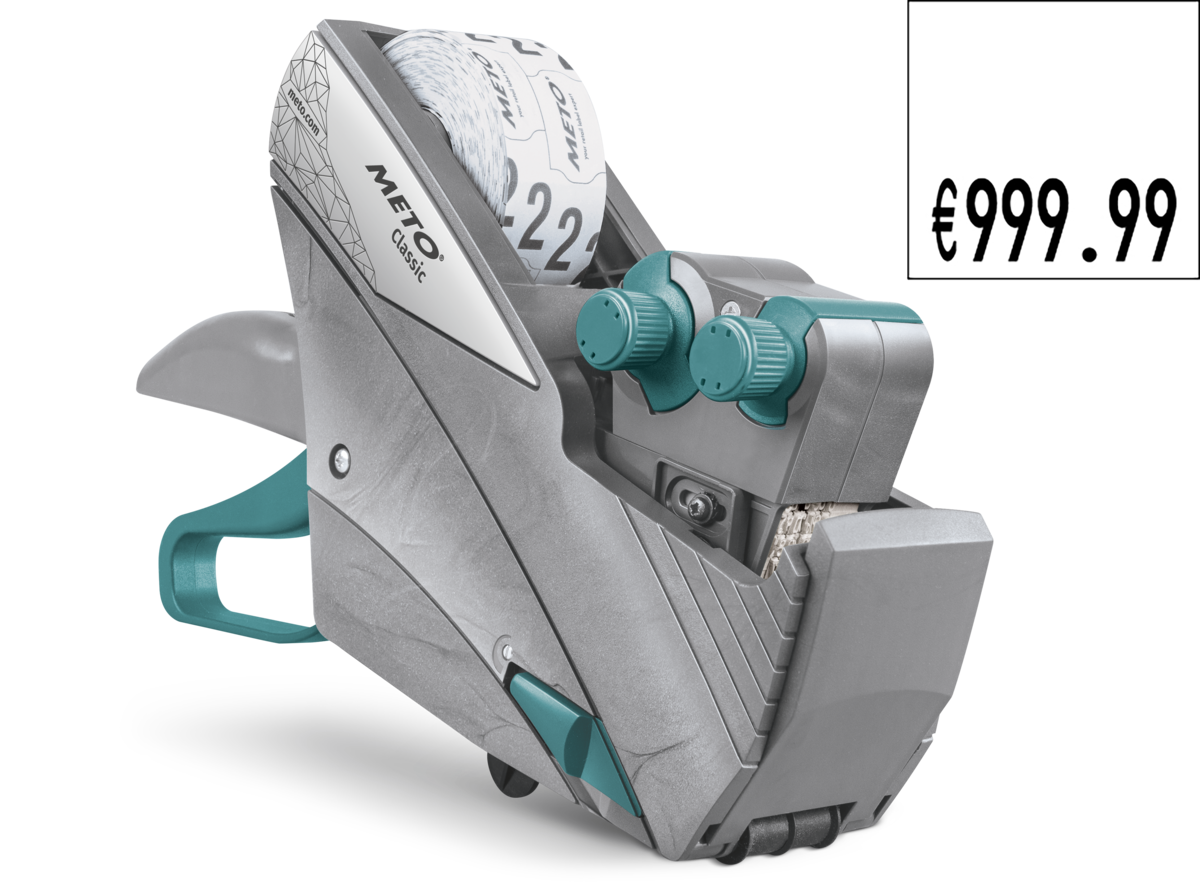 Meto Classic XL Giant 729, u.a. Preisauszeichner