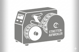 Etikettenaufwickler