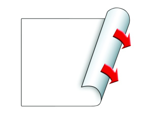 Etiketten für Handauszeichner, 29x28 mm, Weiss / 6 Rollen